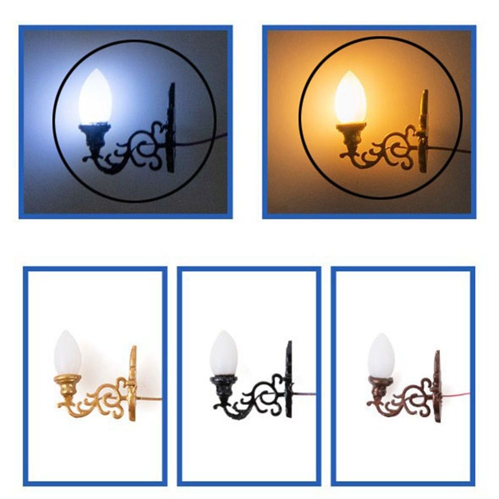 New 1.7*2cm Dollhouse Wall Lam - Lighting Decor House avis et prix