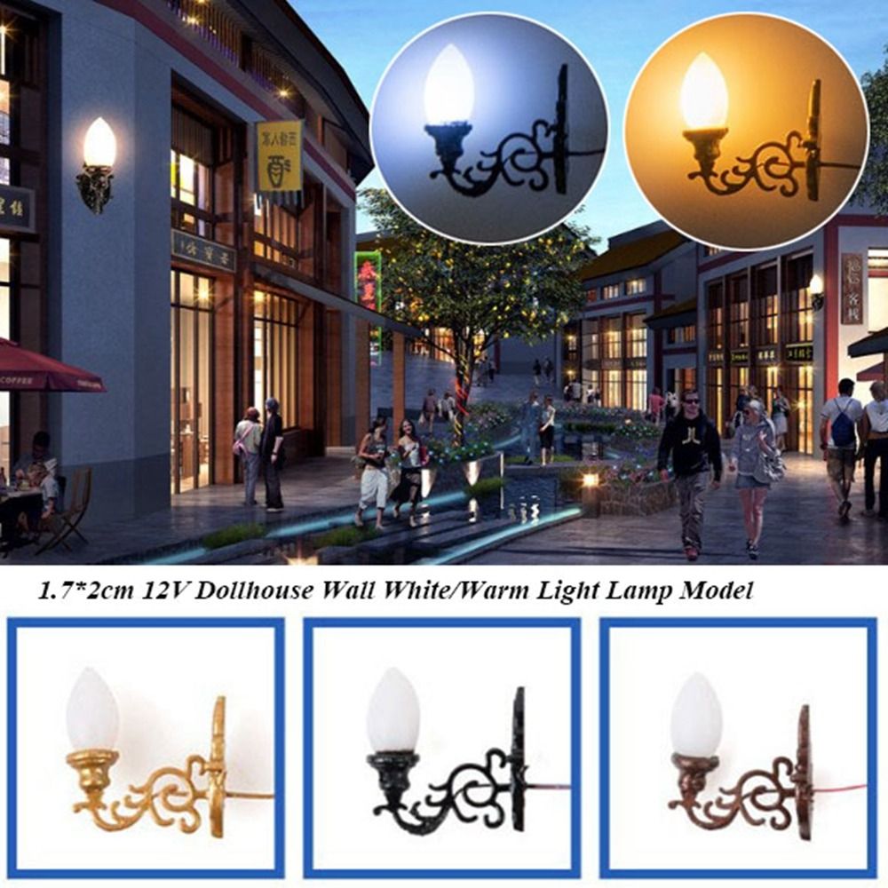 New 1.7*2cm Dollhouse Wall Lam - Lighting Decor House avis et prix