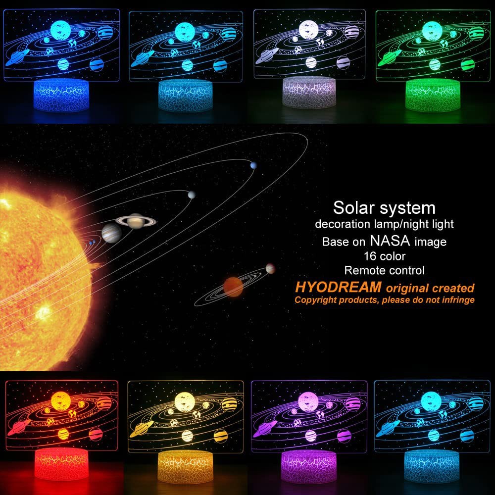 Solar System Nine Planets Lava - Lava Lamp Desktop avis et prix