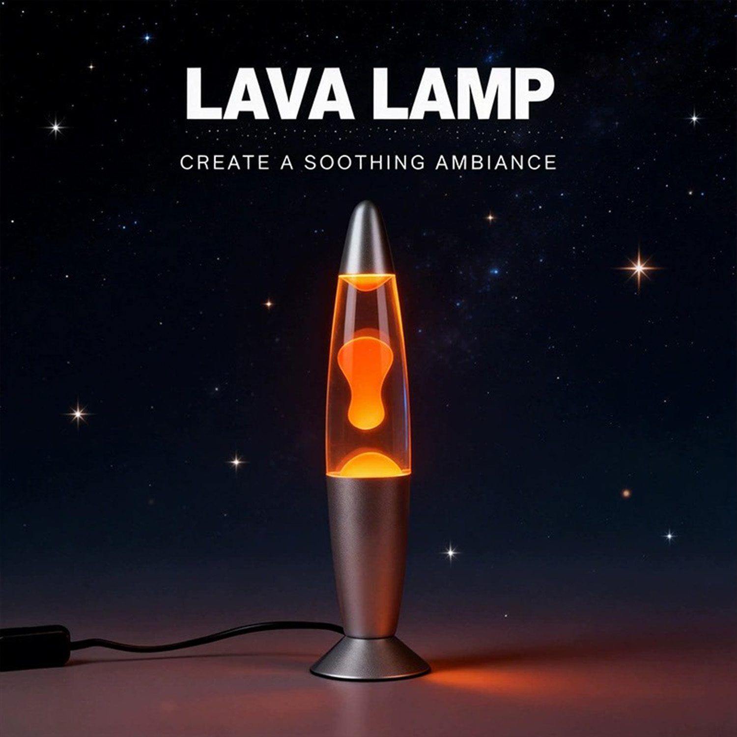 Jellyfish decorative lamp, met - Lava Lamp Desktop avis et prix