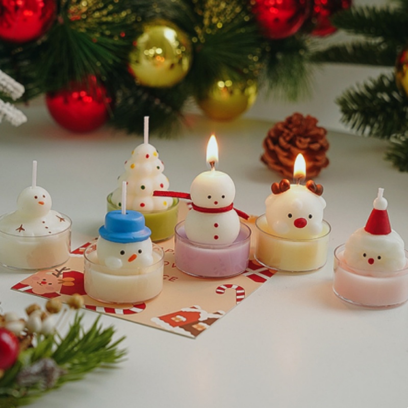 Christmas Tree Tea Candle Snow - Lighting Tree Decor avis et prix