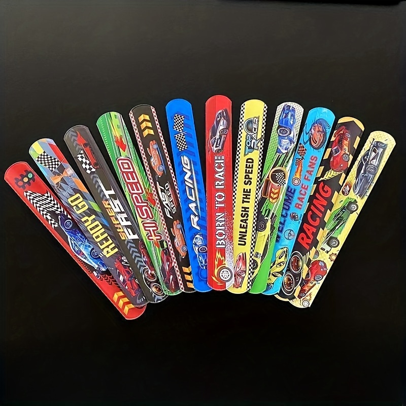 12Pcs Racing Car Theme Slap Ci - Lighting Mcqueen Birthday Decor avis et prix