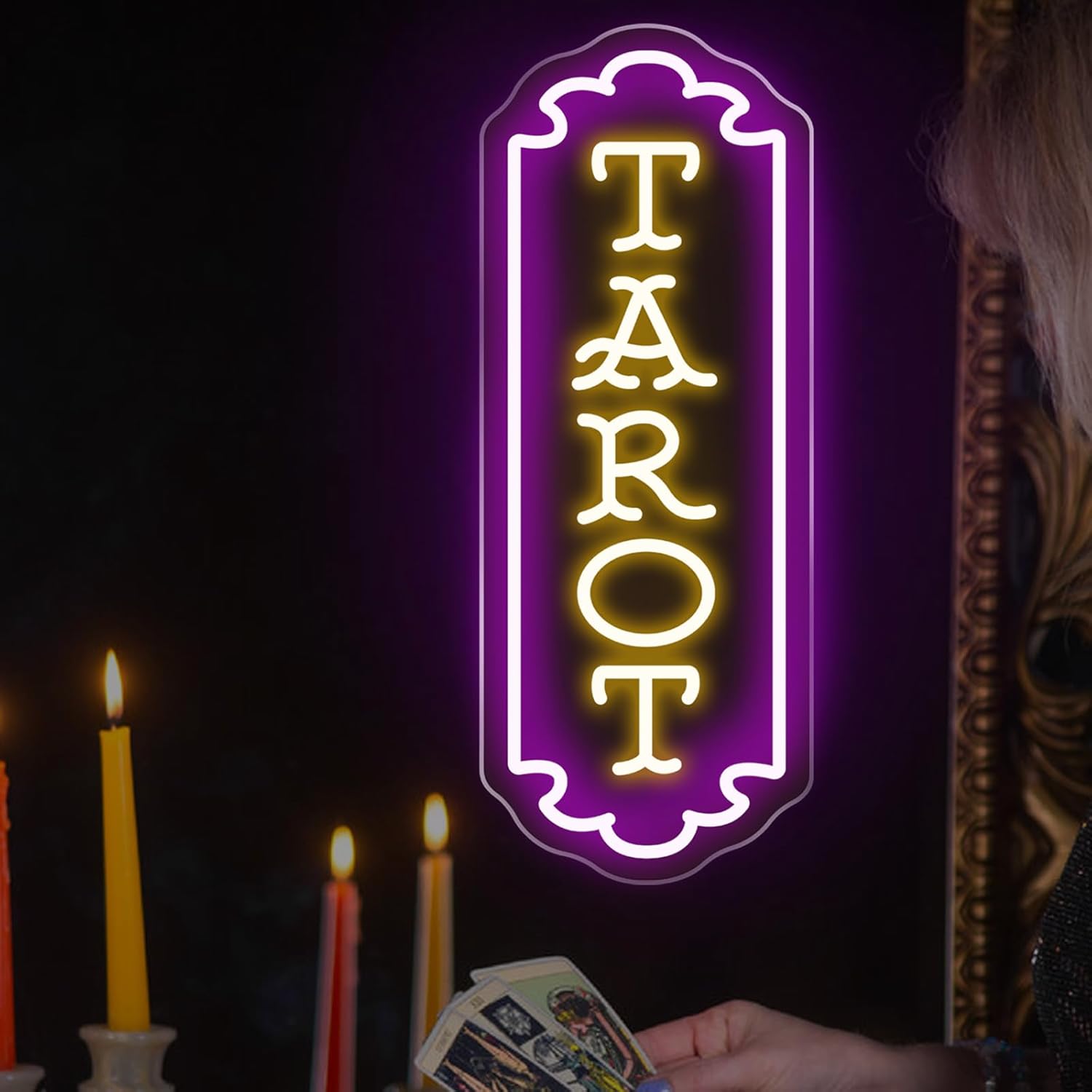 Tarot Neon Sign USB Powered My - Lighting Decor For Bedroom avis et prix