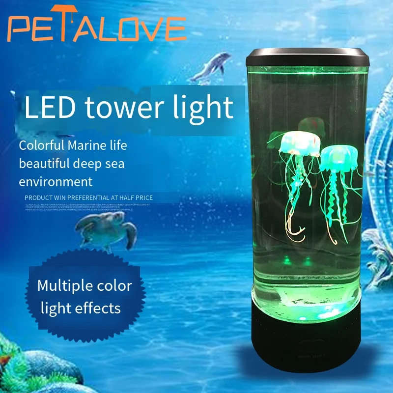 Jellyfish Lava Lamp Aquarium O - Lava Lamp Desktop avis et prix