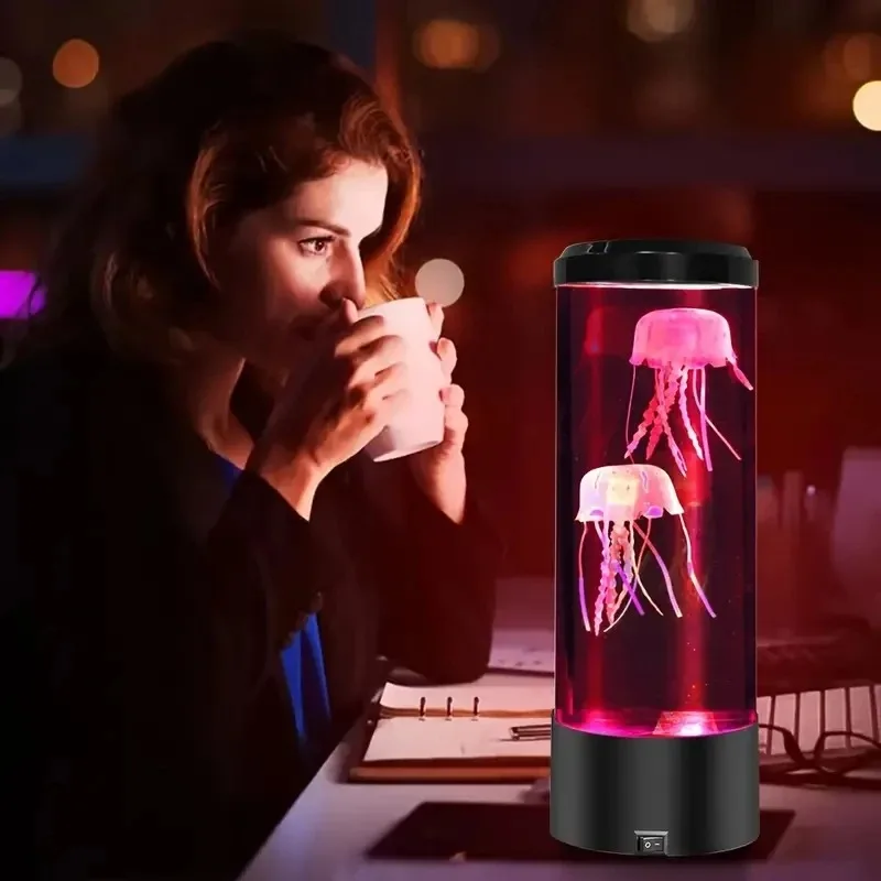 Jellyfish Lava Lamp Aquarium O - Lava Lamp Desktop avis et prix
