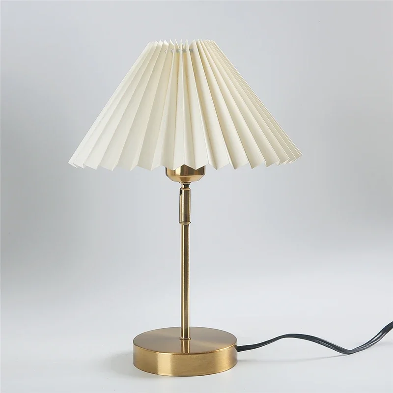 Modern Adjustable Pleated Tabl - Lava Lamp Desktop avis et prix