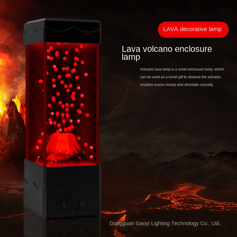 LED Lava Volcano Light Home De - Lava Lamp Desktop avis et prix