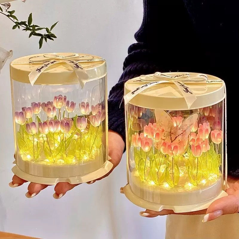 DIY Tulip Lamp Simulation Flow - Lighting Decor For Bedroom avis et prix