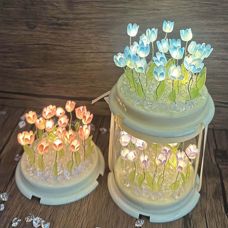 DIY Tulip Lamp Simulation Flow - Lighting Decor For Bedroom avis et prix