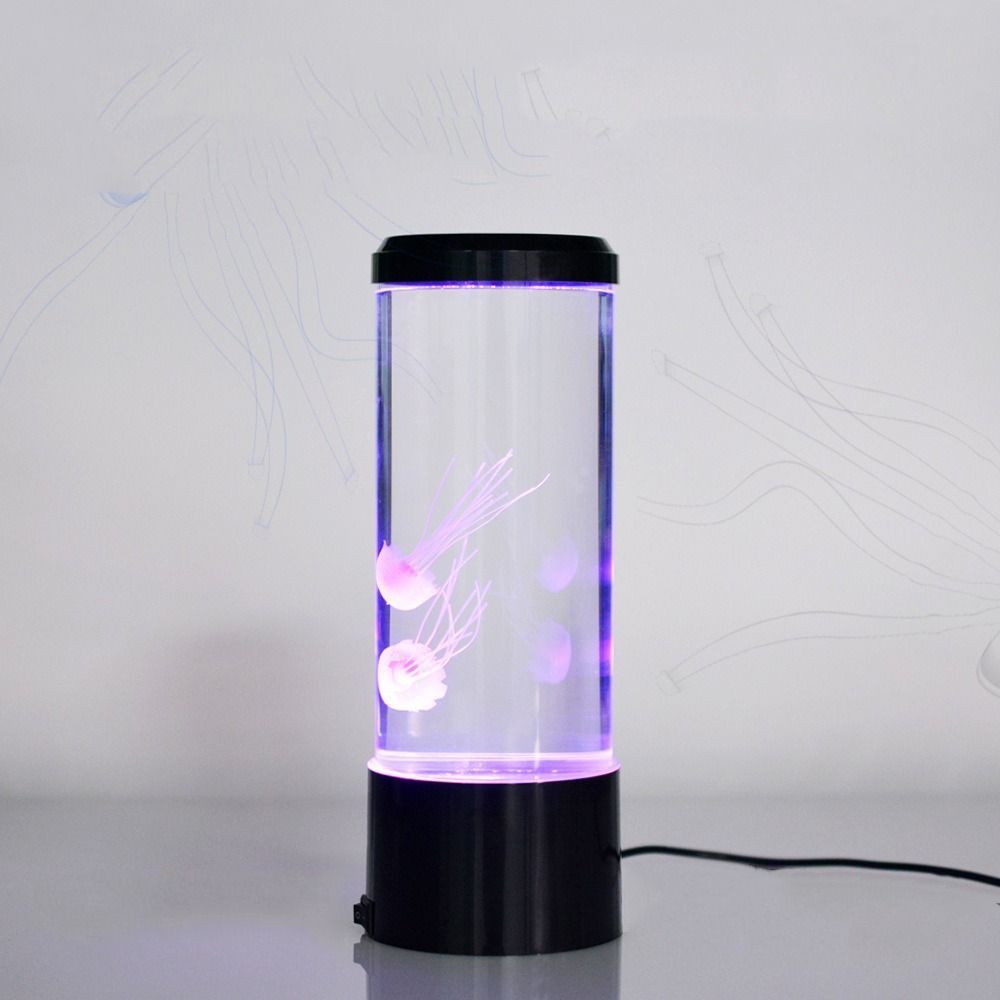 7-Color Changing LED Jellyfish - Lava Lamp Desktop avis et prix