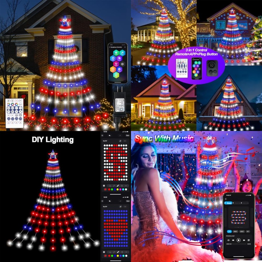 Smart 4th of July Decorations  - Lighting Tree Decor avis et prix