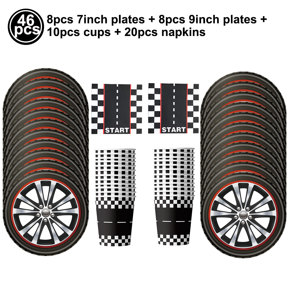 Racing Birthday Decorations Ro - Lighting Mcqueen Birthday Decor avis et prix