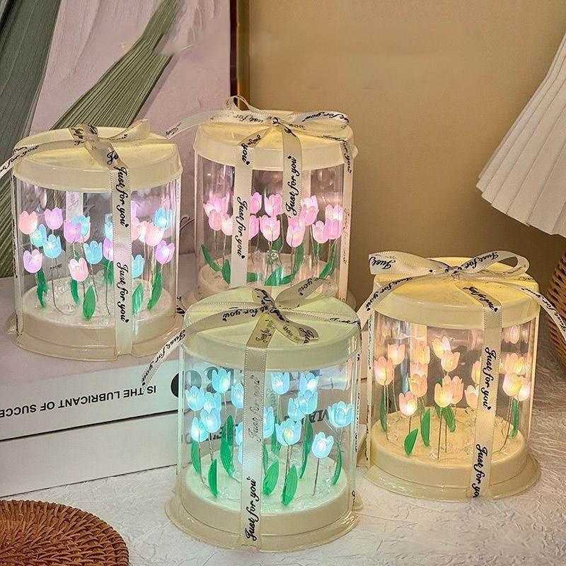 DIY Tulip Lamp Simulation Flow - Lighting Decor For Bedroom avis et prix