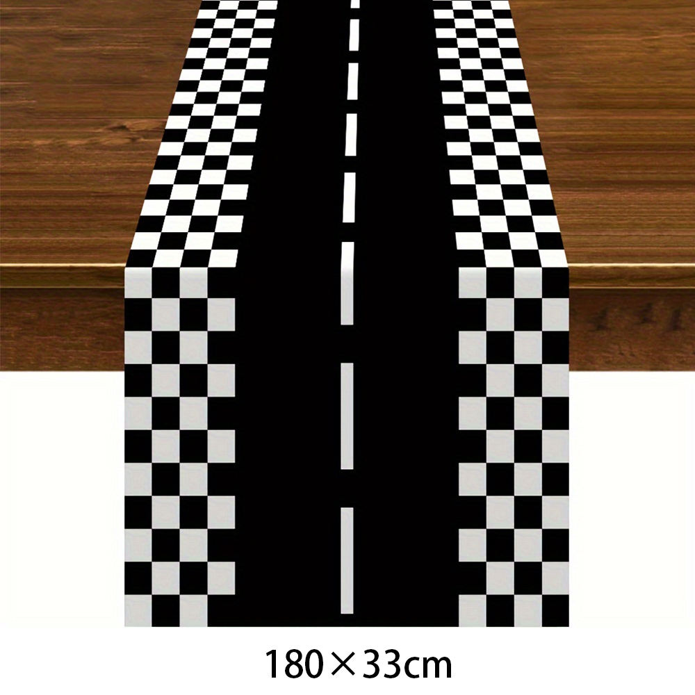 Racing Car Table Runner Tablec - Lighting Mcqueen Birthday Decor avis et prix