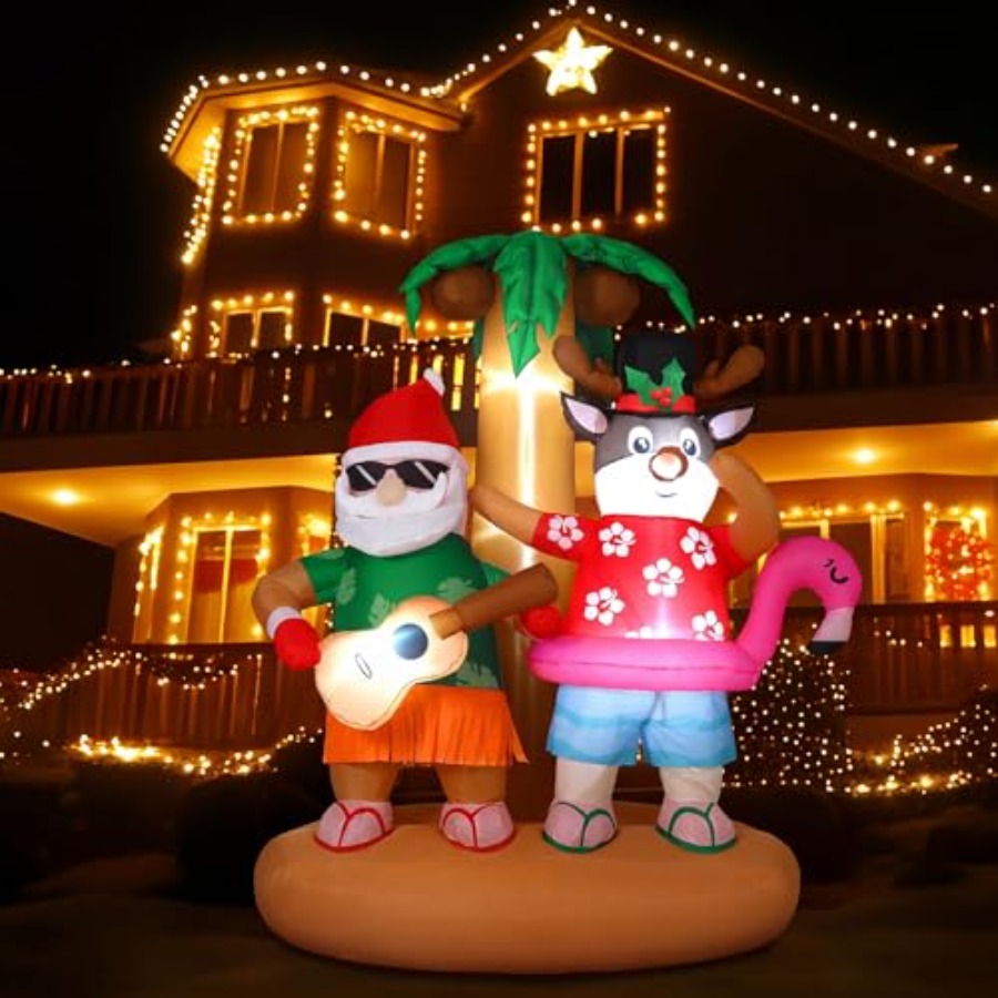 Outdoor inflatable palm tree S - Lighting Tree Decor avis et prix
