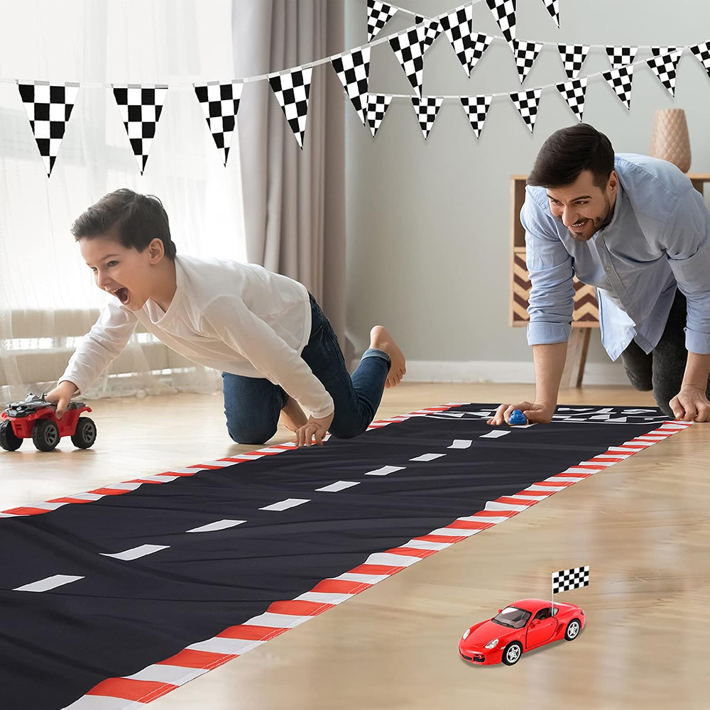 Racing Car Long Racetrack Tabl - Lighting Mcqueen Birthday Decor avis et prix