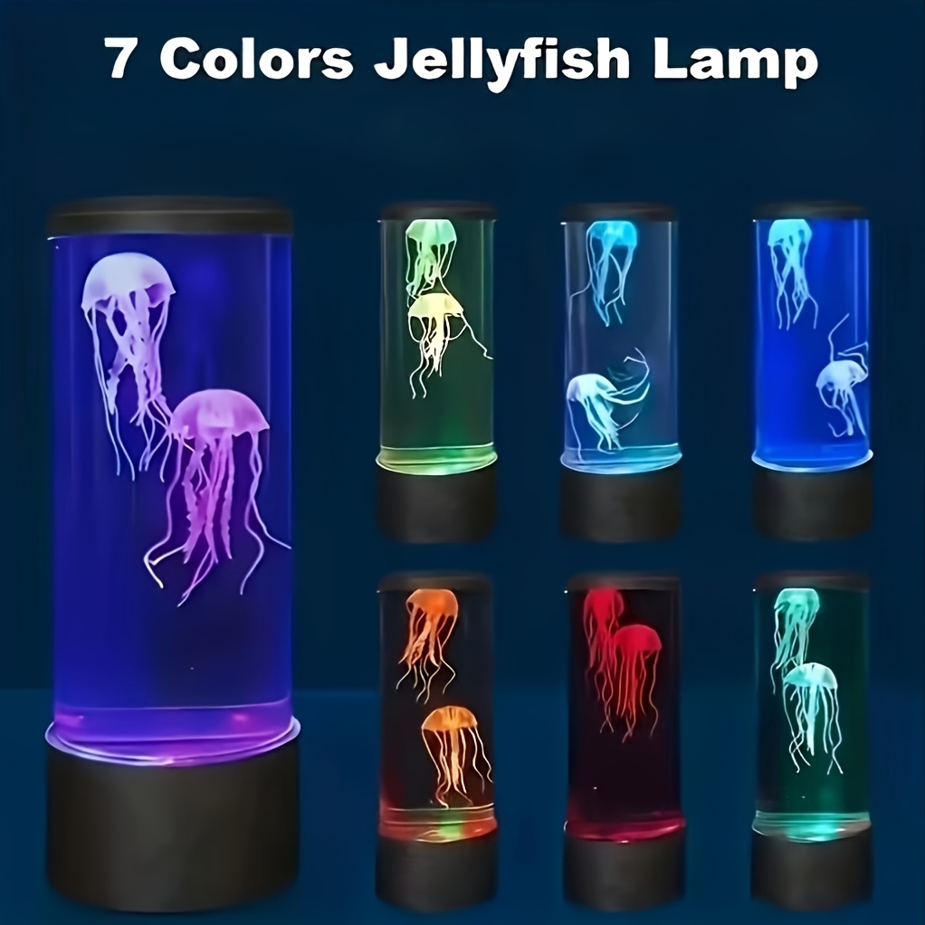 Jellyfish Lava Lamp Aquarium O - Lava Lamp Desktop avis et prix
