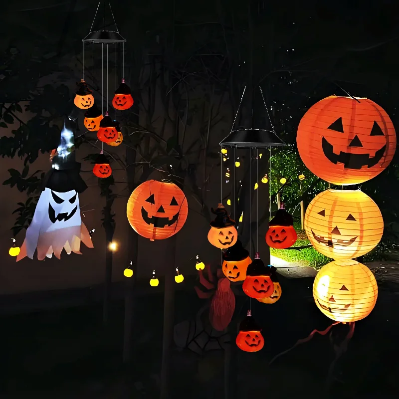 Halloween Solar Skull Ghost St - Lighting Decor House avis et prix