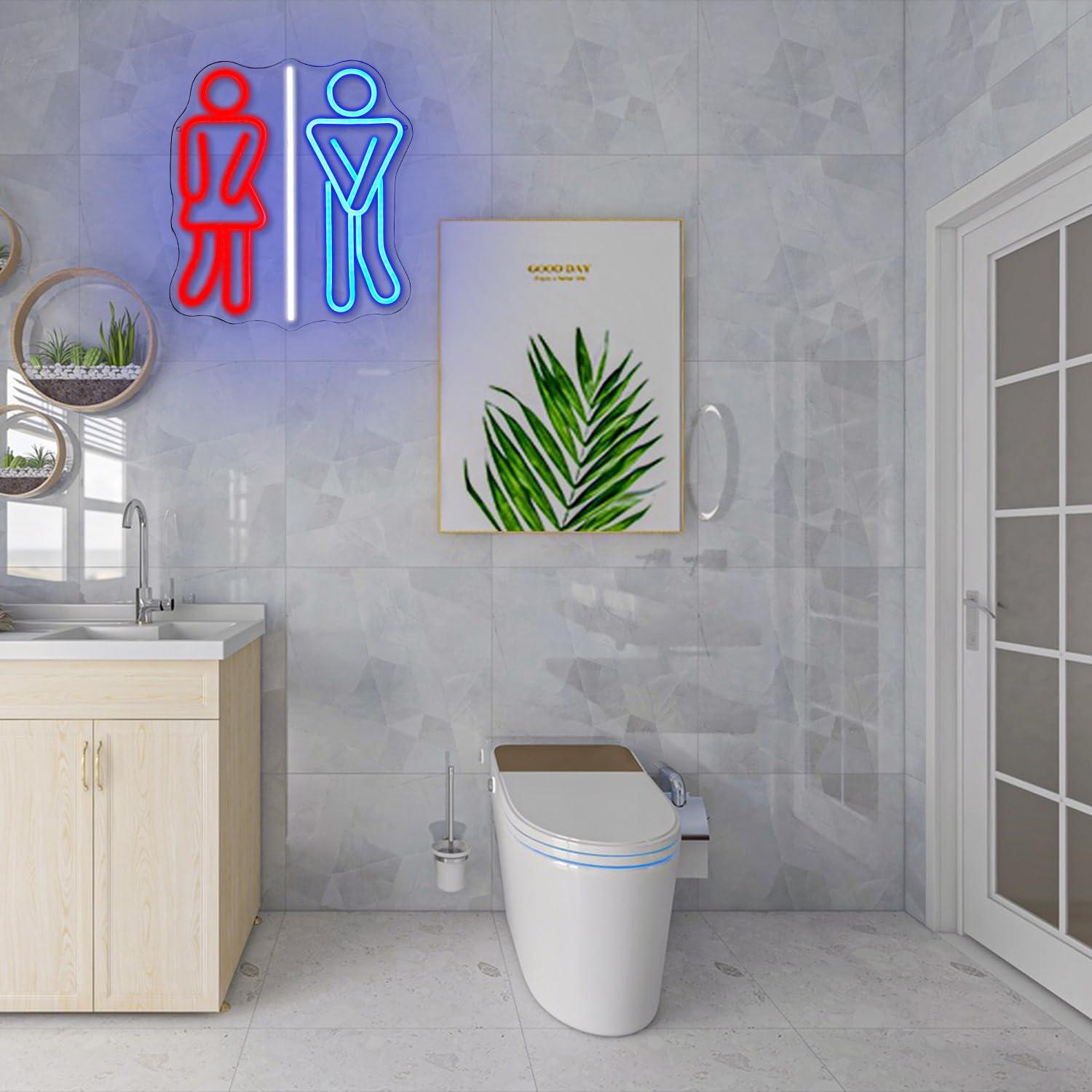 Restroom Neon Signs Toilets US - Lighting Decor For Bedroom avis et prix