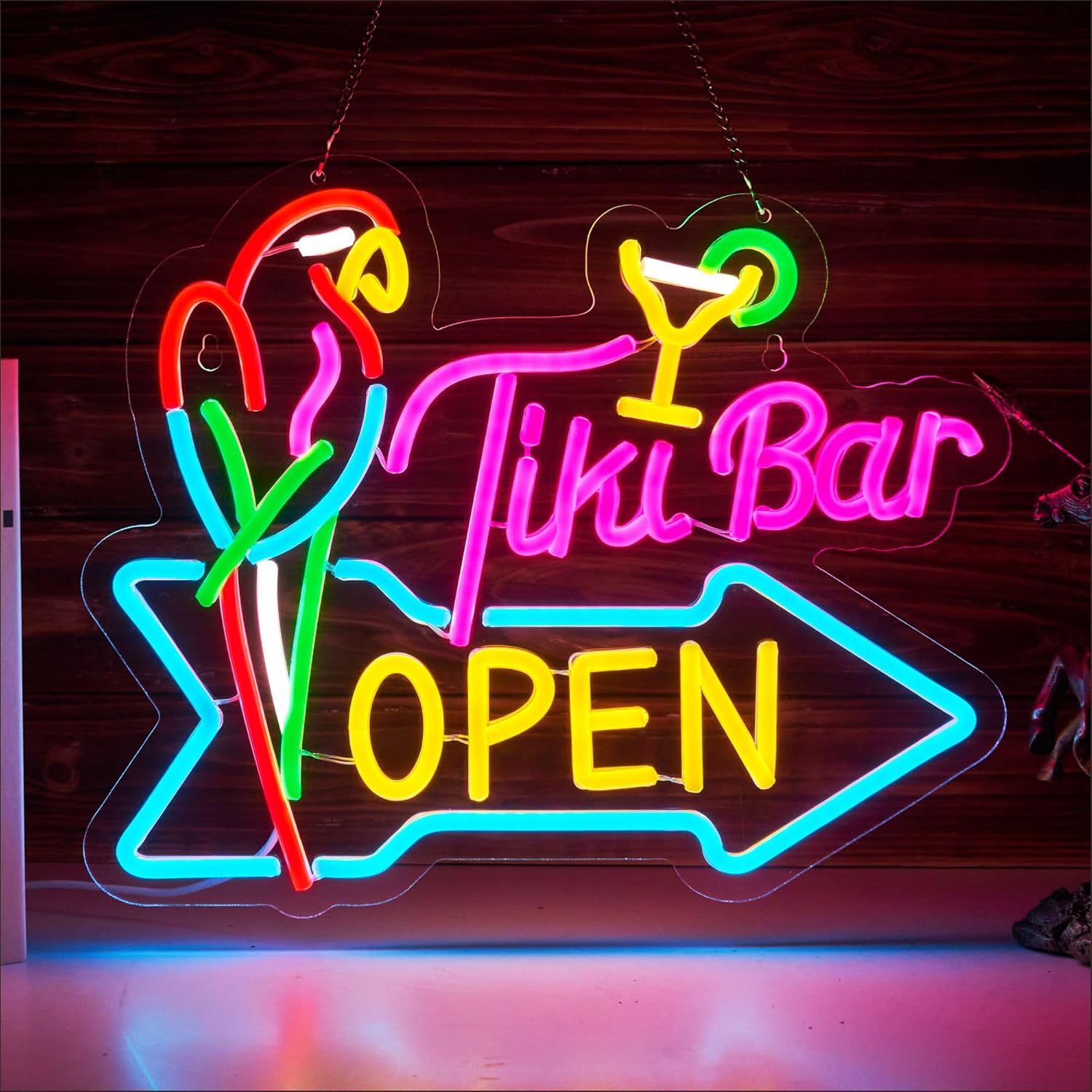 Bar Open Neon Sign Business Ar - Lighting Decor For Bedroom avis et prix