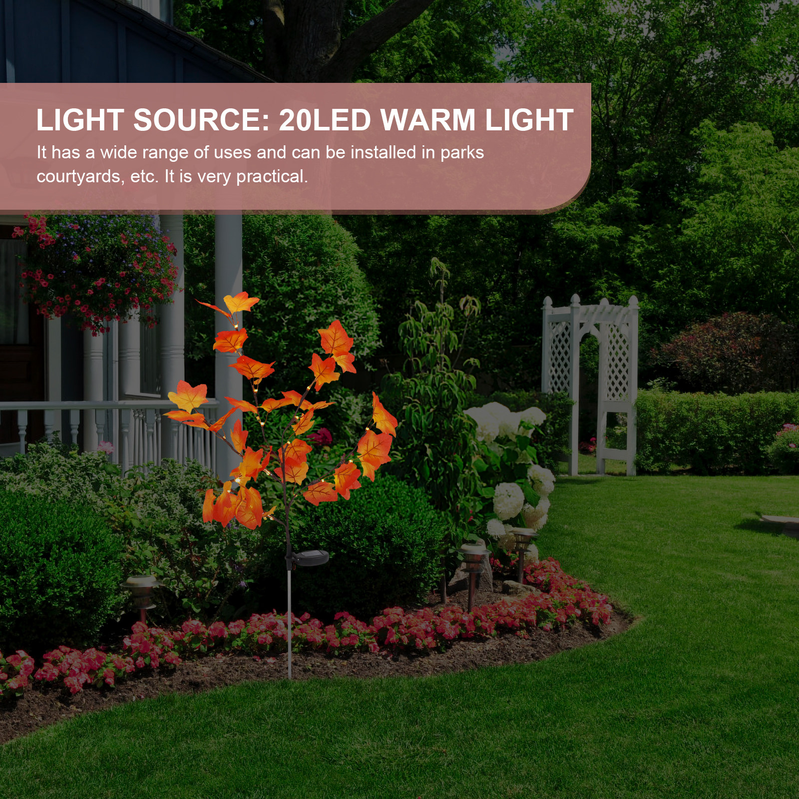 Solar Lights for outside Lands - Lighting Tree Decor avis et prix