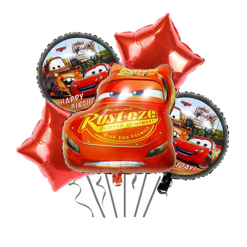 5pcs Lightning McQueen Car The - Lighting Mcqueen Birthday Decor avis et prix