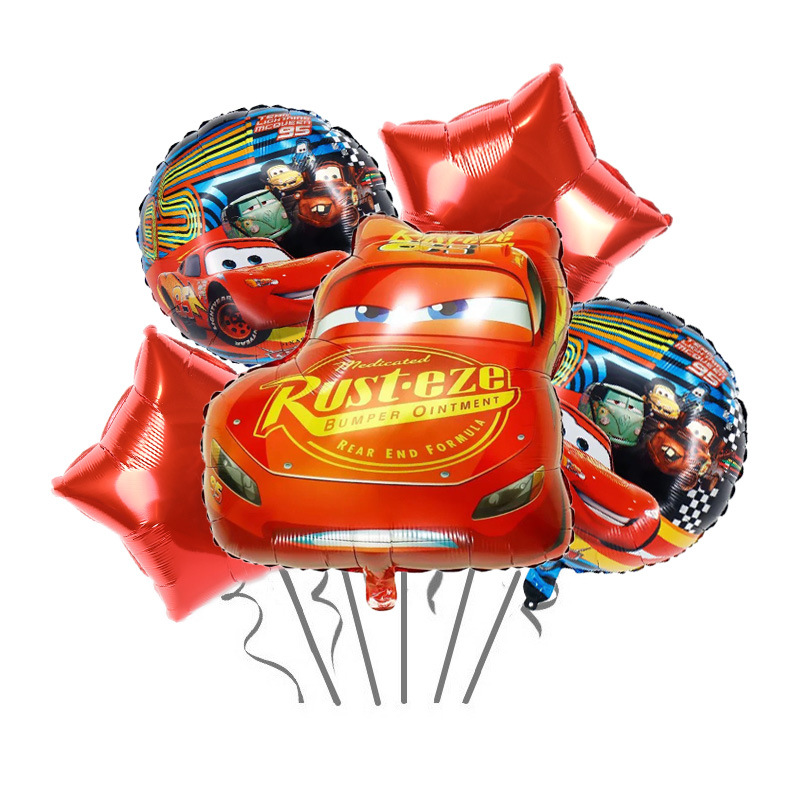 5pcs Lightning McQueen Car The - Lighting Mcqueen Birthday Decor avis et prix