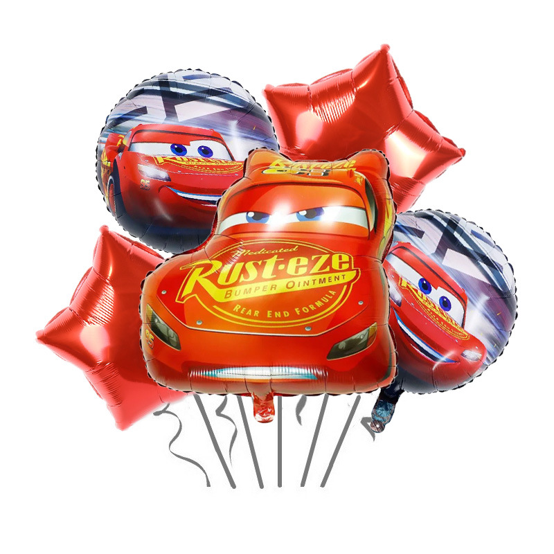 5pcs Lightning McQueen Car The - Lighting Mcqueen Birthday Decor avis et prix