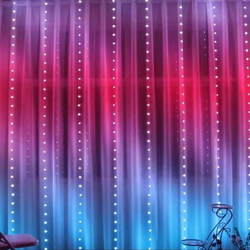 3M RGB Smart LED Curtain Light - Lighting Decor For Bedroom avis et prix