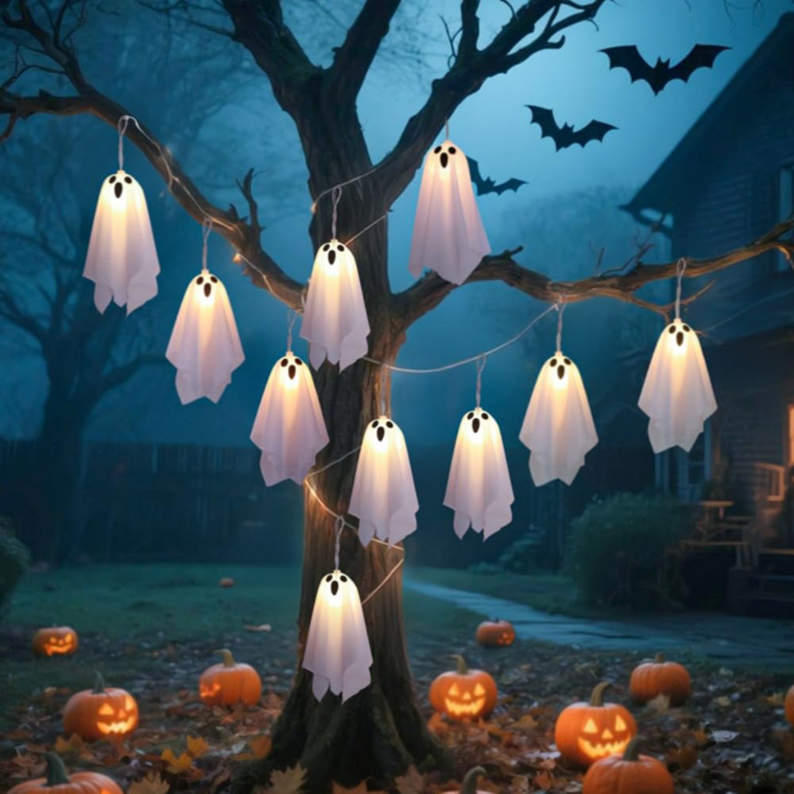 Haunted House Decor Halloween  - Lighting Decor House avis et prix