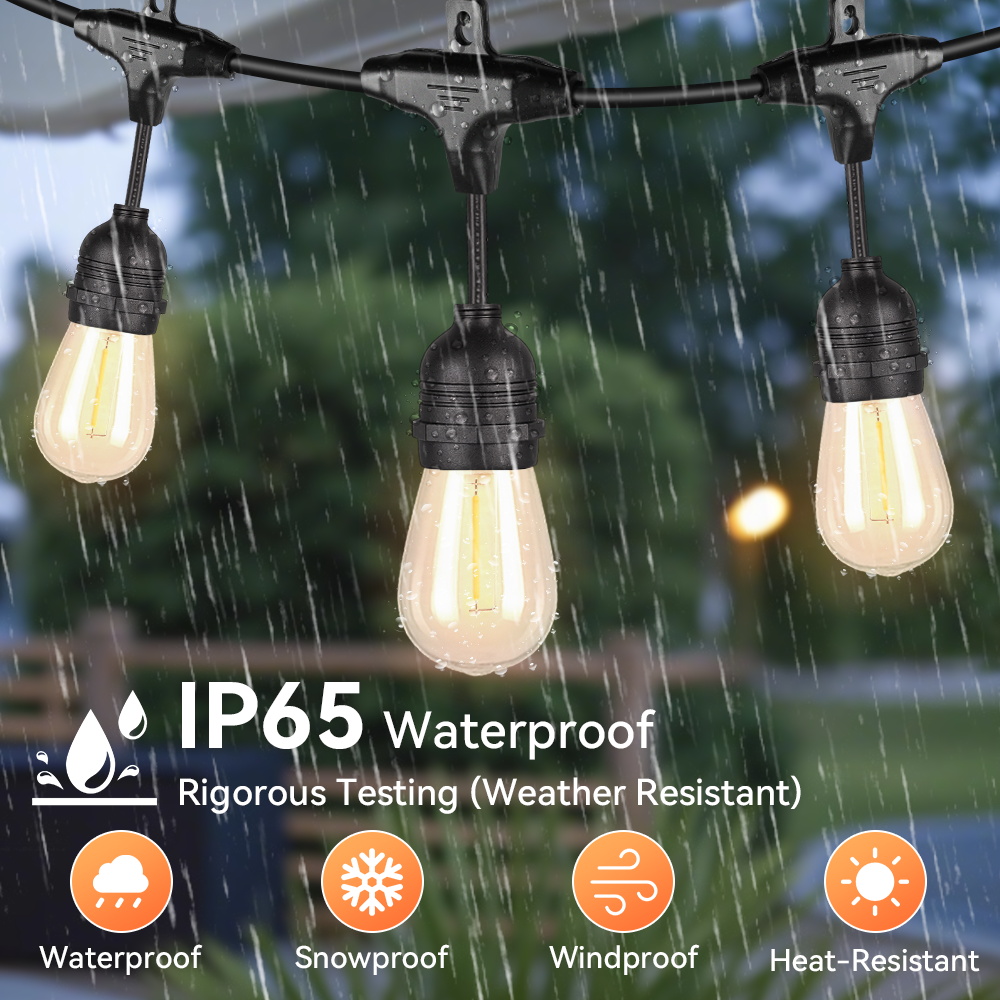 E27 Outdoor String Lights LED  - Decor Lighting Uk avis et prix