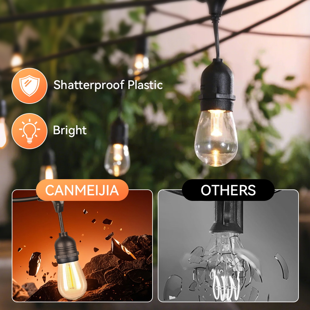 E27 Outdoor String Lights LED  - Decor Lighting Uk avis et prix