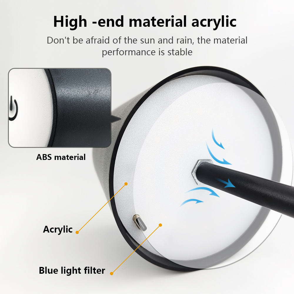 LED Rechargeable Desk Light Wi - Lighting Decor For Bedroom avis et prix