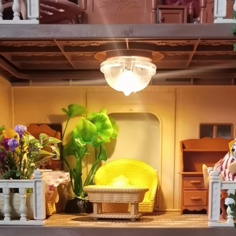 DSW0327 1/3Pcs Dollhouse Mini  - Lighting Decor House avis et prix