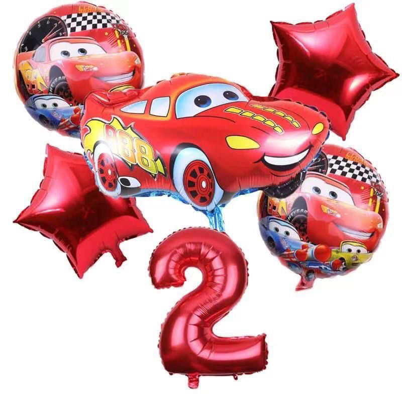 Lightning McQueen Cartoon Cute - Lighting Mcqueen Birthday Decor avis et prix