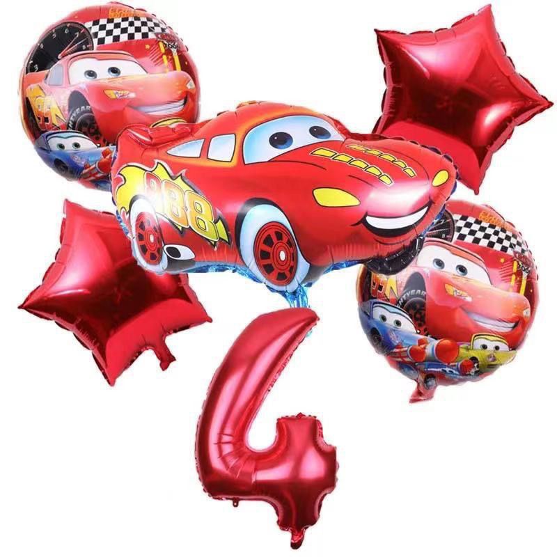 Lightning McQueen Cartoon Cute - Lighting Mcqueen Birthday Decor avis et prix