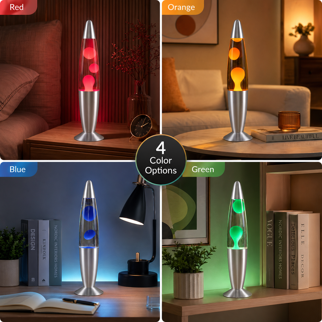 Lava Lamp 25W LED Volcano Nigh - Lava Lamp Desktop avis et prix
