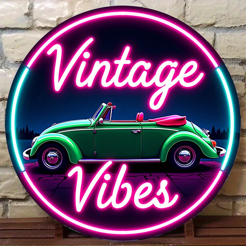 Vintage Neon Open Car Sign - R - Lighting Decor House avis et prix